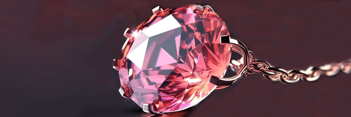 Zincirli pembe elmas