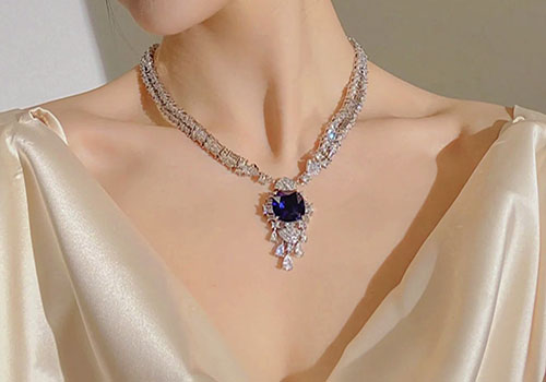 safir taşı gerdanlık